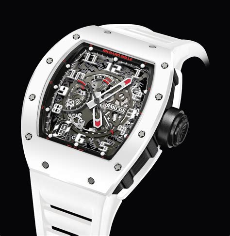 best white richard mille watch|white richard mille price.